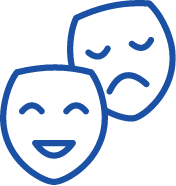 Comedy and Tragedy masks